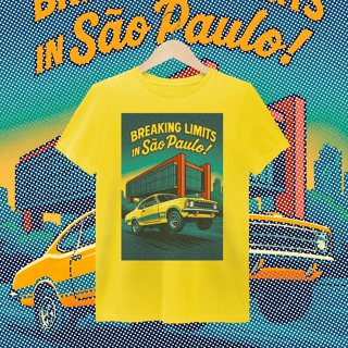 Nome do produto Camiseta Estonada - Breaking Limits in São Paulo - STT006