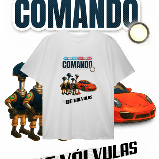 Nome do produto Camiseta Plus Size - Comando... de Válvulas - STT011