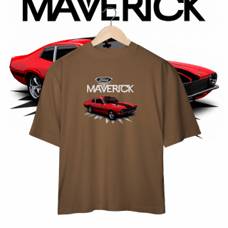 Nome do produto Camiseta Oversized - Maverick de Revista - STT016