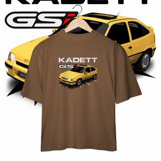 Nome do produto Camiseta Oversized - Kadett de Revista - STT018