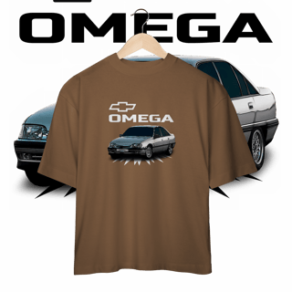 Nome do produto Camiseta Oversized - Omega de Revista - STT020