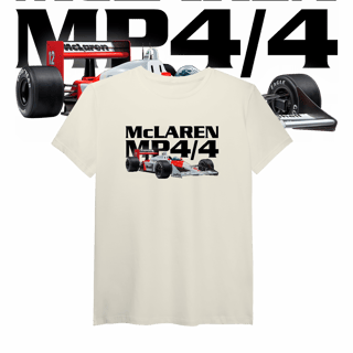 Nome do produto Camiseta Pima - MP4/4 Ayrton Senna - STT012