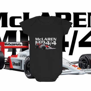 Nome do produto Body Infantil - MP4/4 Ayrton Senna - STT012