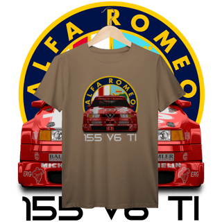 Nome do produto Camiseta Prime - Alfa Romeo 155 V6 TI DTM - STT022