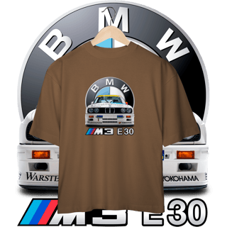 Nome do produto Camiseta Oversized - BMW M3 E30 DTM - STT025