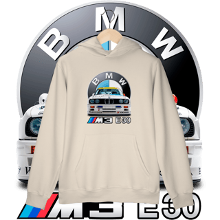 Nome do produto Moletom Canguru Prime - BMW M3 E30 DTM - STT025