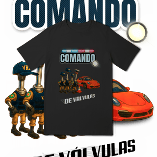 Nome do produto Camiseta Inf (10 a 14) - Comando... de Válvulas - STT011