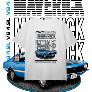 Nome do produto Camiseta Plus Size - Maverick de Revista - STT016