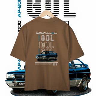 Nome do produto Camiseta Oversized - Gol de Revista - STT014
