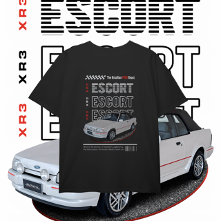 Nome do produto Camiseta Plus Size - Escort de Revista - STT015