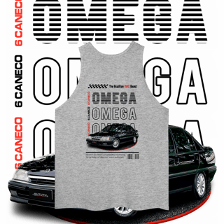 Nome do produto Regata Masculina - Omega de Revista - STT020