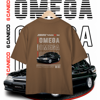Nome do produto Camiseta Oversized - Omega de Revista - STT020