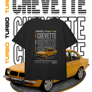 Nome do produto Camiseta Plus Size - Chevette de Revista - STT008