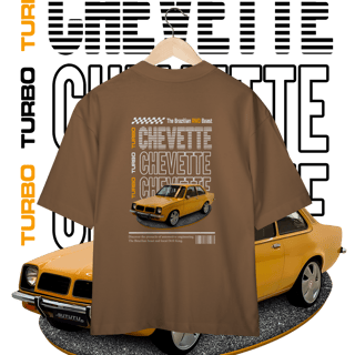 Nome do produto Camiseta Oversized - Chevette de Revista - STT008