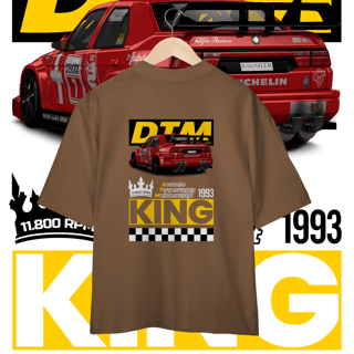 Nome do produto Camiseta Oversized - Alfa Romeo 155 V6 TI DTM - STT022
