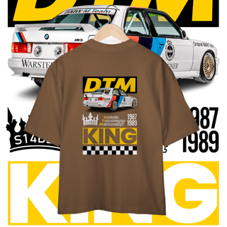 Nome do produto Camiseta Oversized - BMW M3 E30 DTM - STT025