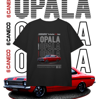 Nome do produto Camiseta Plus Size - Opala de Revista - STT003