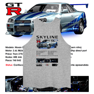 Nome do produto Regata Masculina - West Coast Brian Skyline - STT024