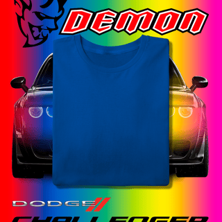 Nome do produto Camiseta Quality - Demon Eyes (Challenger SRT Demon) - STT026