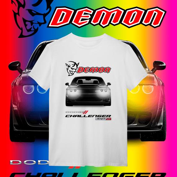 Camiseta Quality - Demon Eyes (Challenger SRT Demon) - STT026