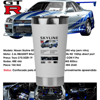 Nome do produto Copo Térmico - West Coast Skyline - STT024