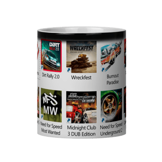 Nome do produto Caneca Mágica - Press Start to Race - STT023