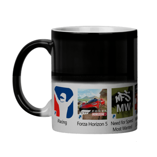 Nome do produto Caneca Mágica - Press Start to Race - STT023