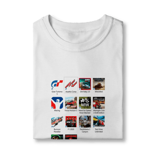 Nome do produto Camiseta Inf (2 a 8) - Press Start to Race - STT023