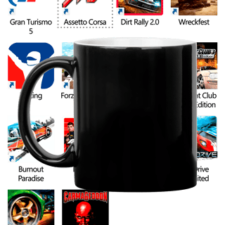 Nome do produto Caneca Mágica - Press Start to Race - STT023