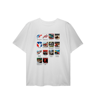 Nome do produto Camiseta Plus Size - Press Start to Race - STT023