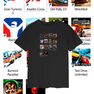 Nome do produto Camiseta Inf (2 a 8) - Press Start to Race - STT023