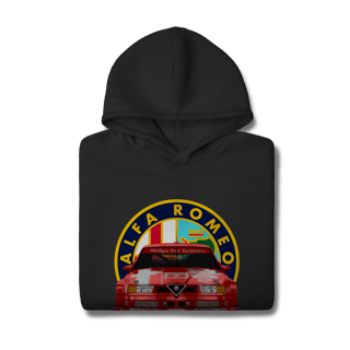 Nome do produto Moletom Canguru Prime - Alfa Romeo 155 V6 TI DTM - STT022