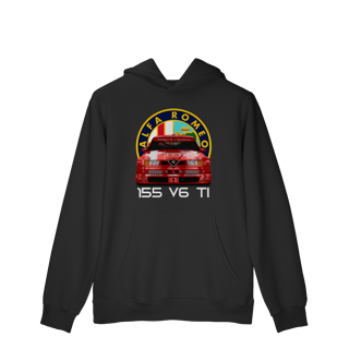 Nome do produto Moletom Canguru Prime - Alfa Romeo 155 V6 TI DTM - STT022