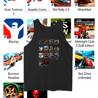 Nome do produto Regata Masculina - Press Start to Race - STT023