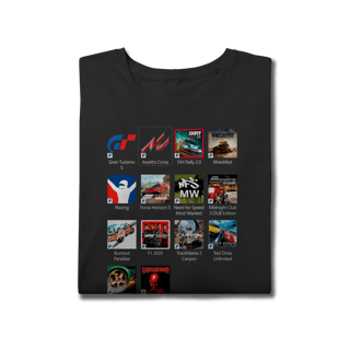 Nome do produto Camiseta Plus Size - Press Start to Race - STT023