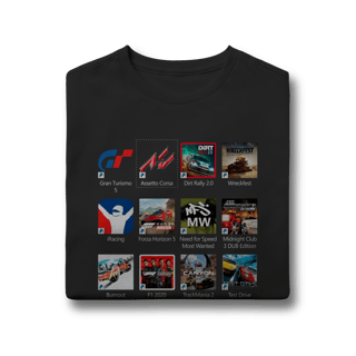 Nome do produto Camiseta Inf (10 a 14) - Press Start to Race - STT023