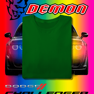 Nome do produto Camiseta Quality - Demon Eyes (Challenger SRT Demon) - STT026