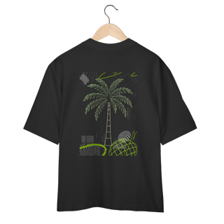 Nome do produto Palm Signals (Camiseta Oversized)
