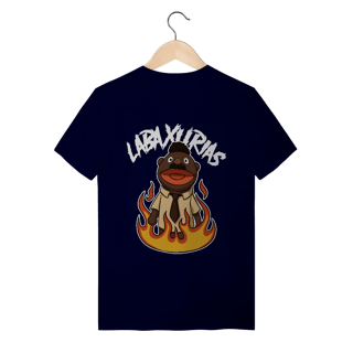 Nome do produto T-Shirt Logo Labaxurias Frente PC - Pr. Machado Costas GC