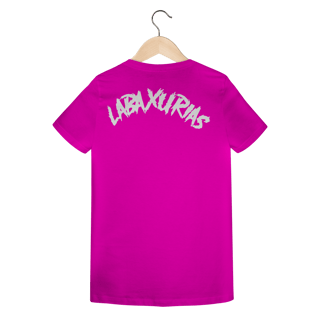 Nome do produto Baby Look Logo Labaxurias Frente PL - Costas GC