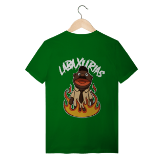 Nome do produto T-Shirt Logo Labaxurias Frente PC - Pr. Machado Costas GC