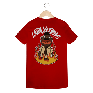 Nome do produto Baby Look Logo Labaxurias Frente PC - Pr. Machado Costas GC