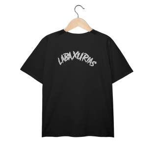 Nome do produto Camiseta Plus Size Logo Labaxurias Frente PC - Costas GC