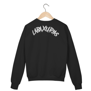 Nome do produto Moletom Fechado Logo Labaxurias Frente PL - Costas GC