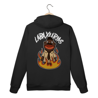 Nome do produto Moletom Canguru Logo Labaxurias Frente PC - Pr. Machado Costas GC