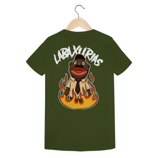 Nome do produto Camiseta Feminina Logo Labaxurias Frente PL - Pr. Machado Costas GC