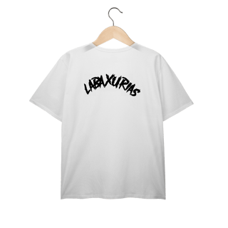 Nome do produto Camiseta Plus Size Logo Labaxurias Frente PC - Costas GC