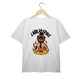 Nome do produto Camiseta Plus Size Logo Labaxurias Frente PL - Pr. Machado Costas GC