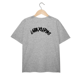 Nome do produto Camiseta Plus Size Logo Labaxurias Frente PC - Costas GC