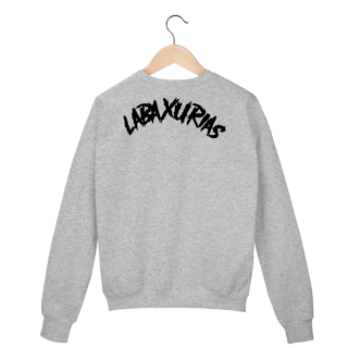 Nome do produto Moletom Fechado Logo Labaxurias Frente PC - Costas GC